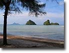 Beach scene near Krabi