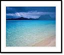 Lagoon and Mount Otemanu, Bora Bora, Tahiti, French Polynesia